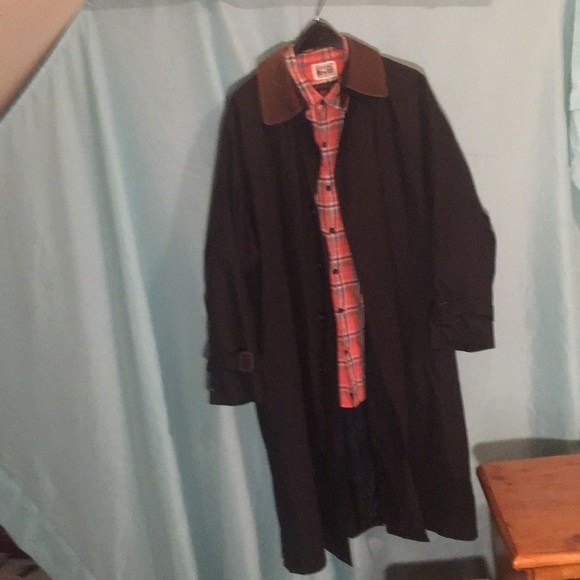 Towne London Fog men’s trench coat - Picture 1 of 8